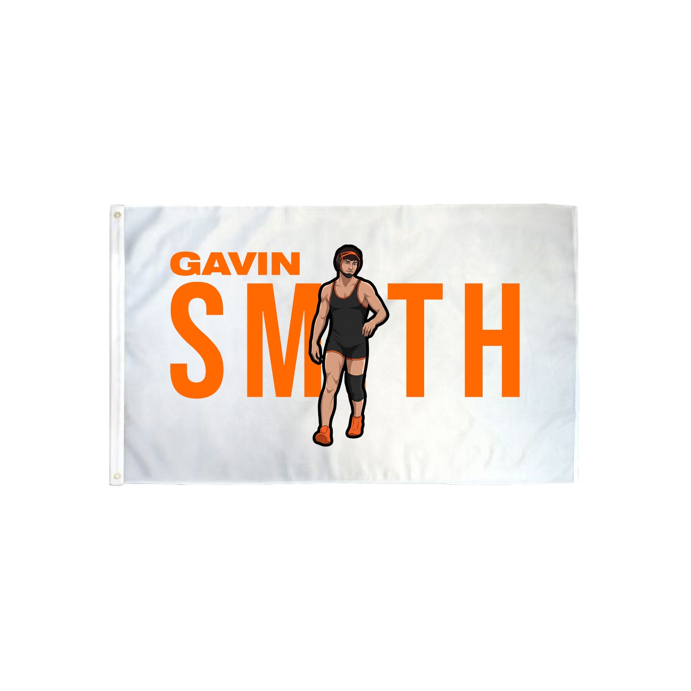 3x5 Flag — Player Name in Classic