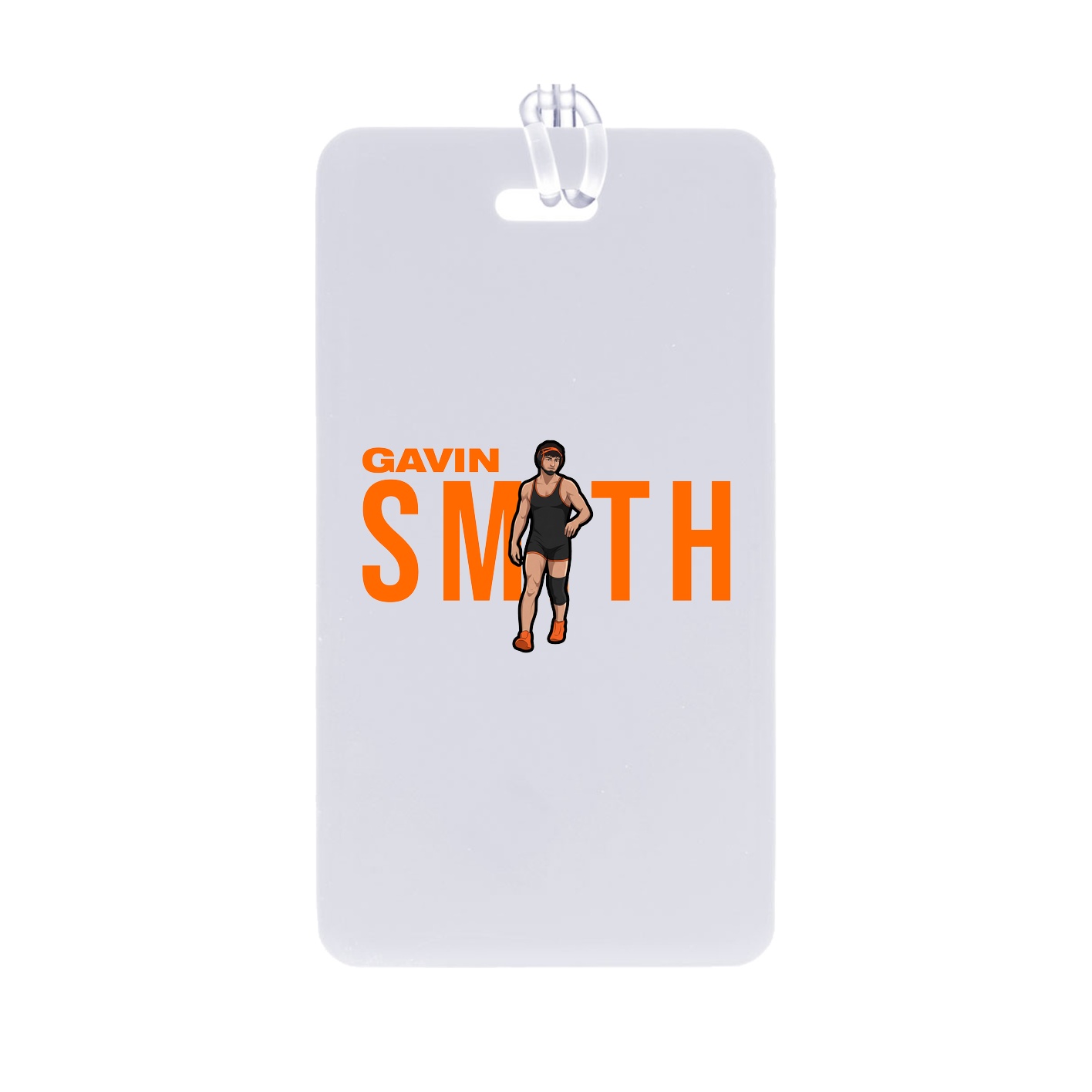 Bag Tag — Player Name in Classic