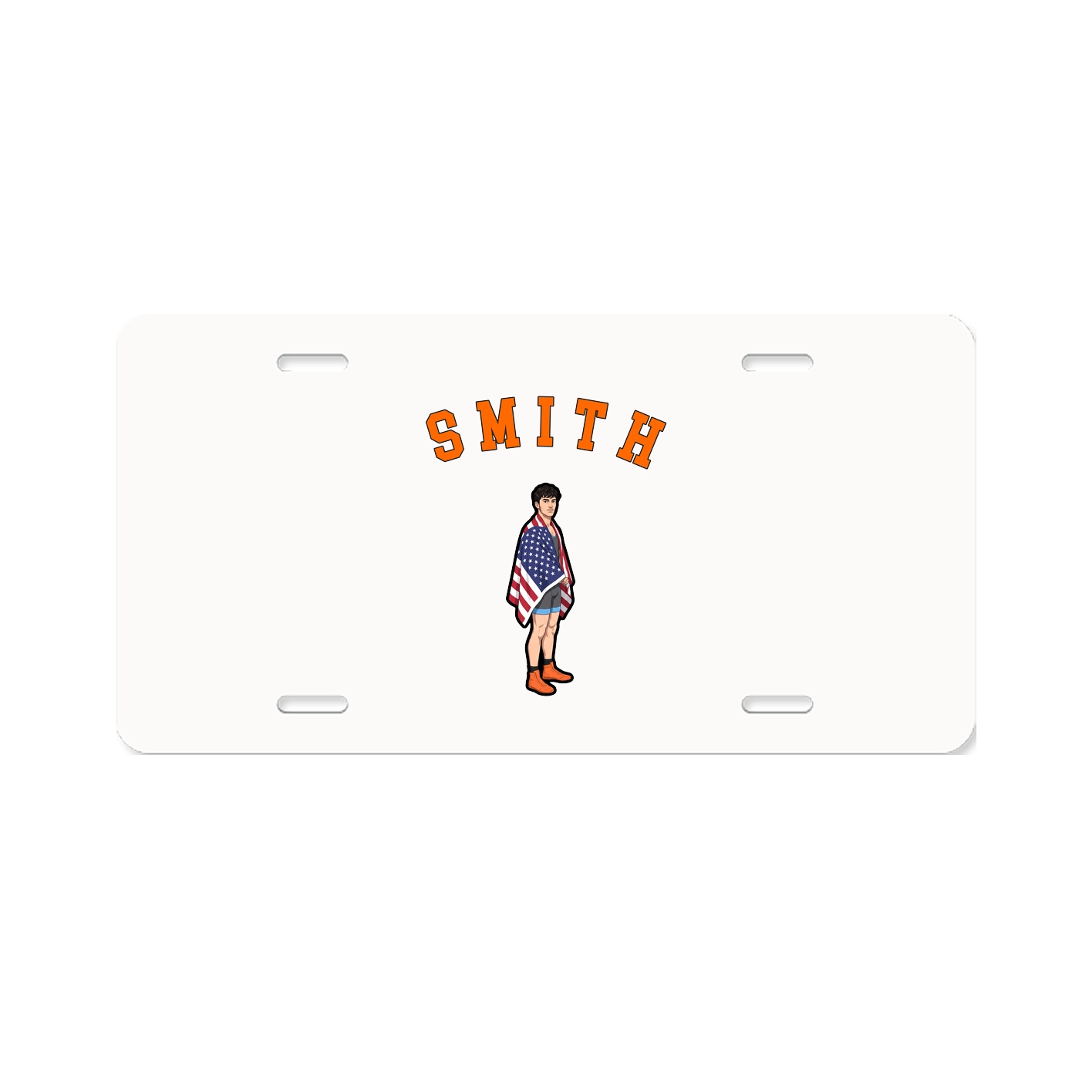 License Plate — Shirsey Arch in Classic