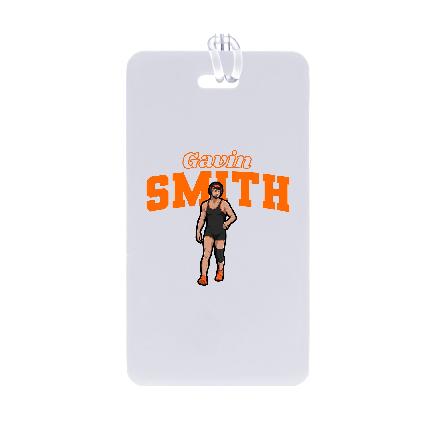 Bag Tag — Name Arch in Classic