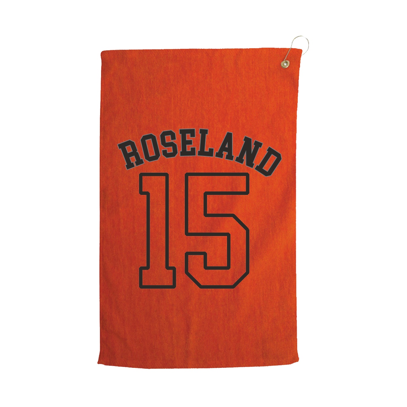 Golf Towel — Shirsey Arch in Orange