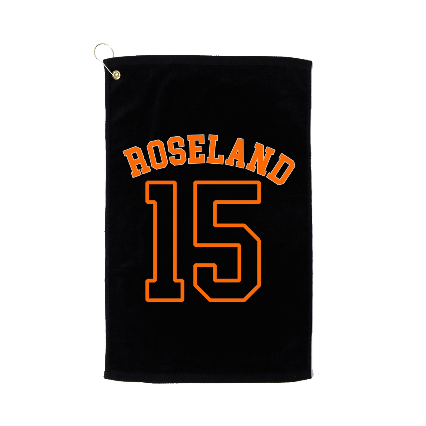 Golf Towel — Shirsey Arch in Black
