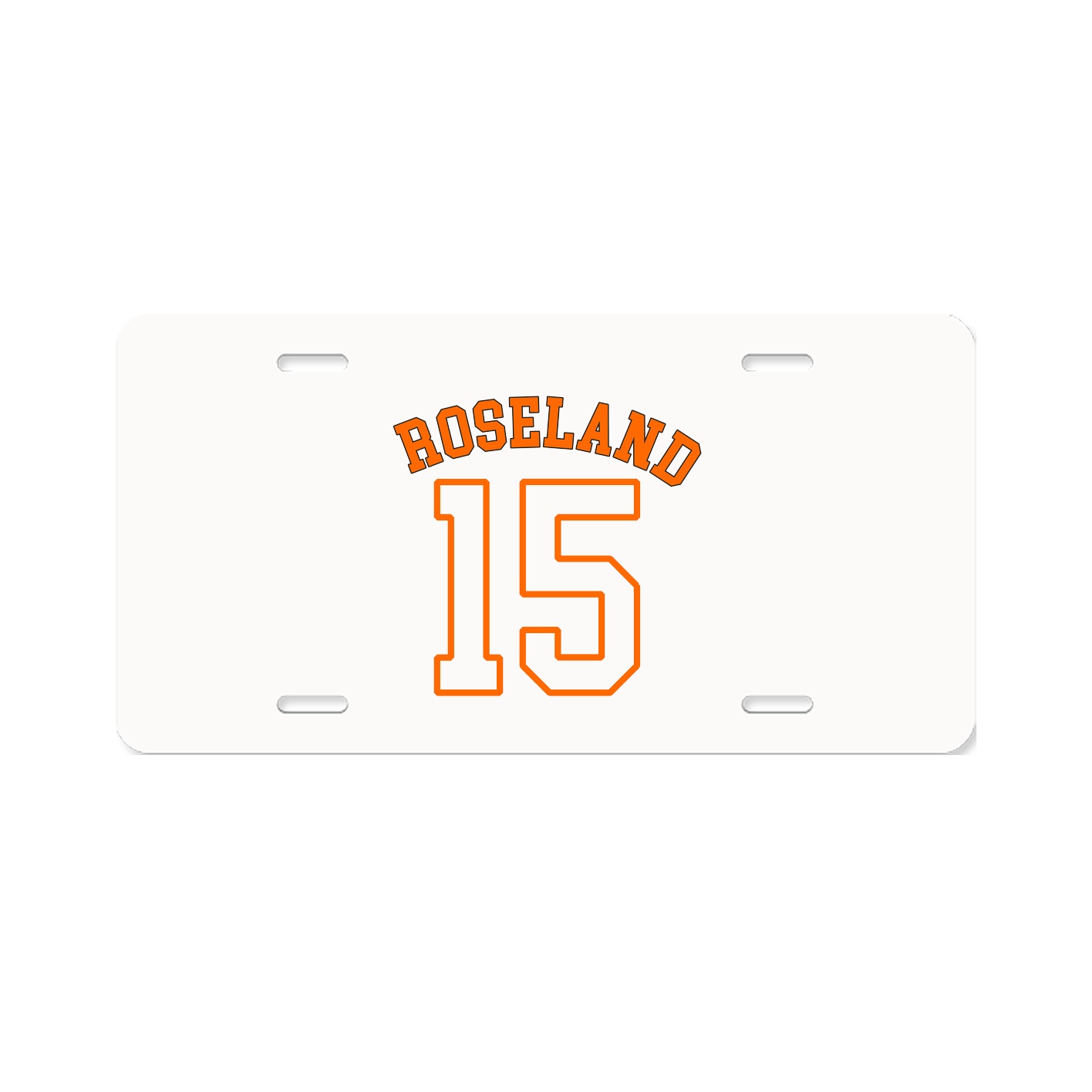 License Plate — Shirsey Arch in Classic