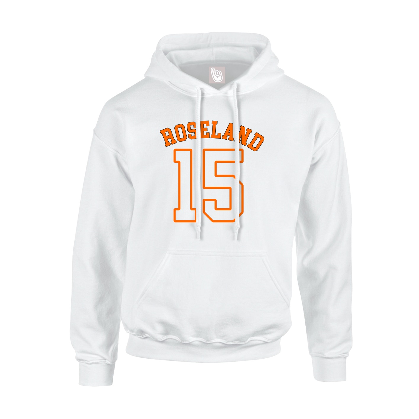 Hoodie — Shirsey Arch in White
