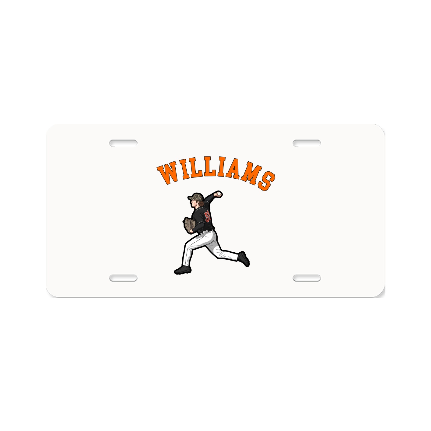 License Plate — Shirsey Arch in Classic