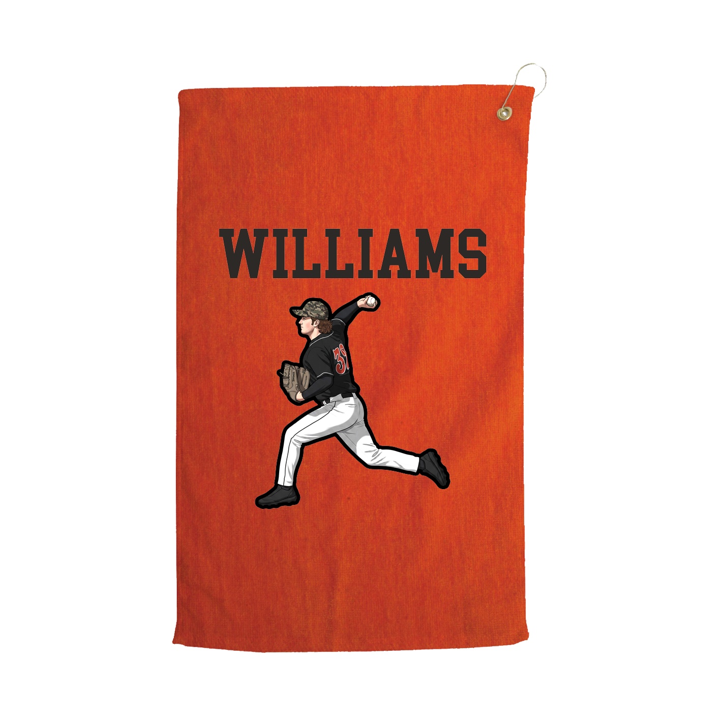 Golf Towel — Shirsey in Orange