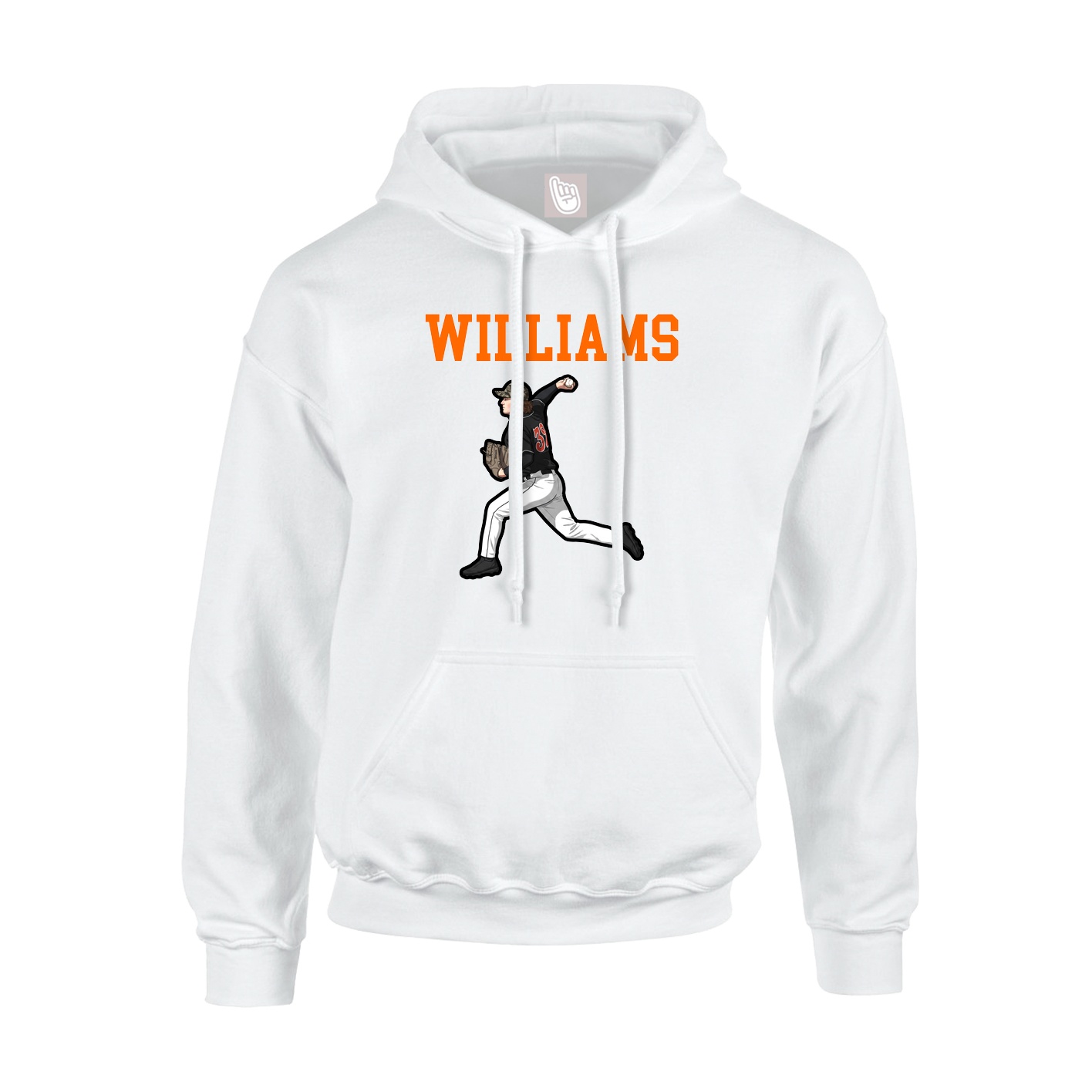 Youth Hoodie — Shirsey in White