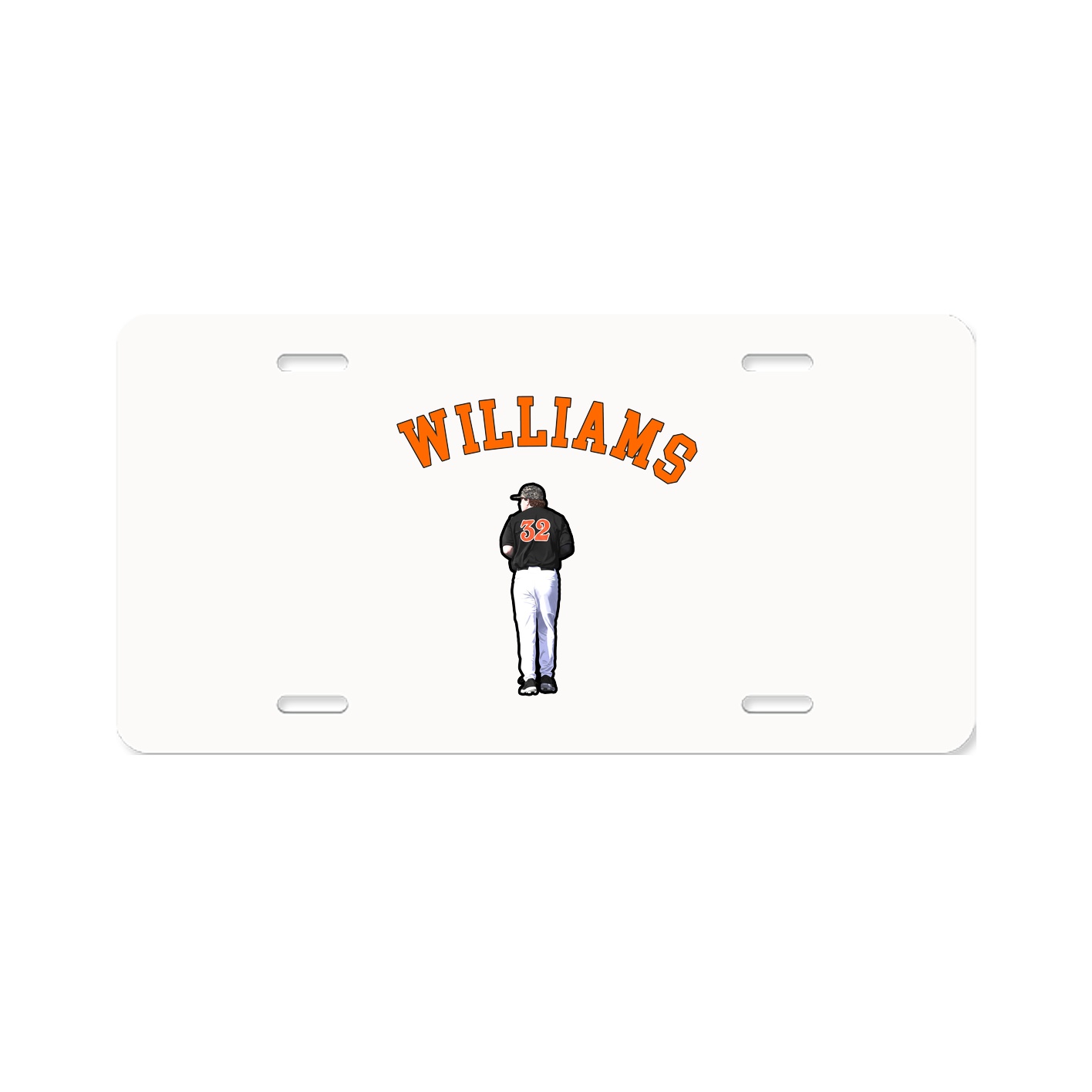 License Plate — Shirsey Arch in Classic