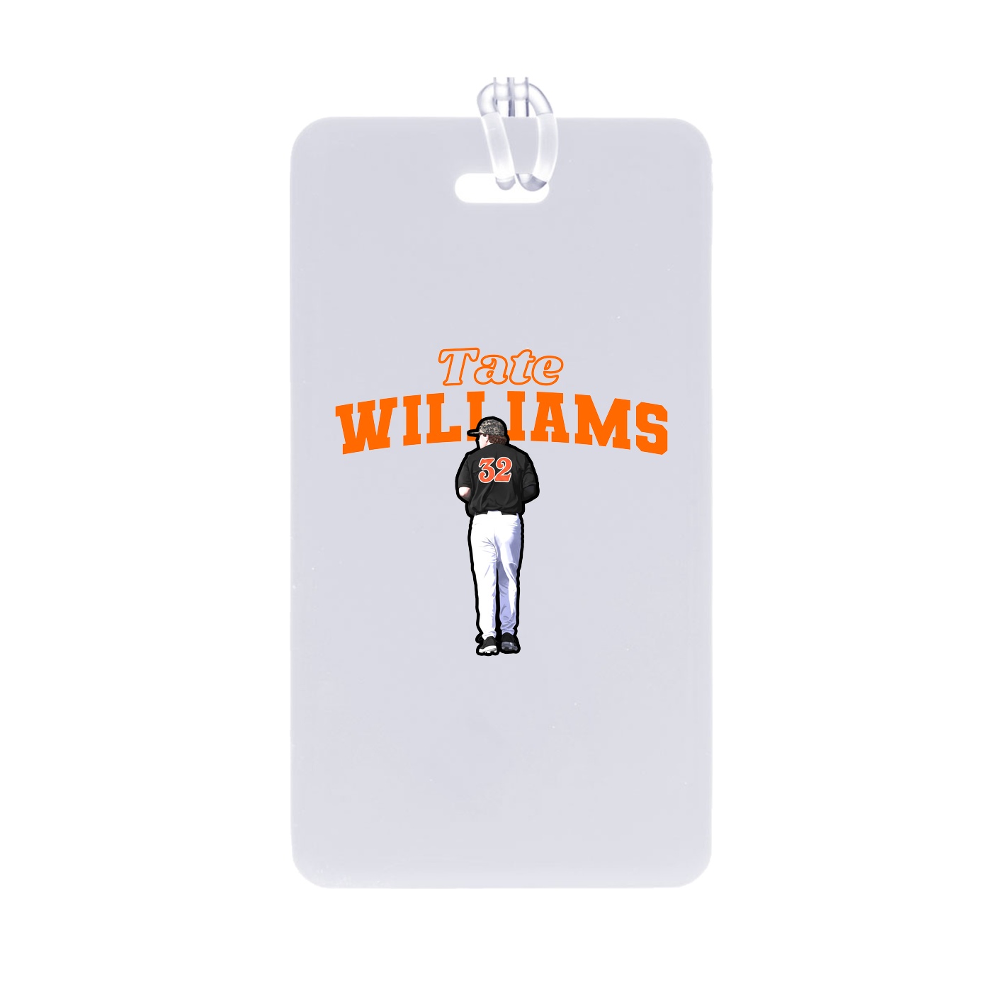 Bag Tag — Name Arch in Classic