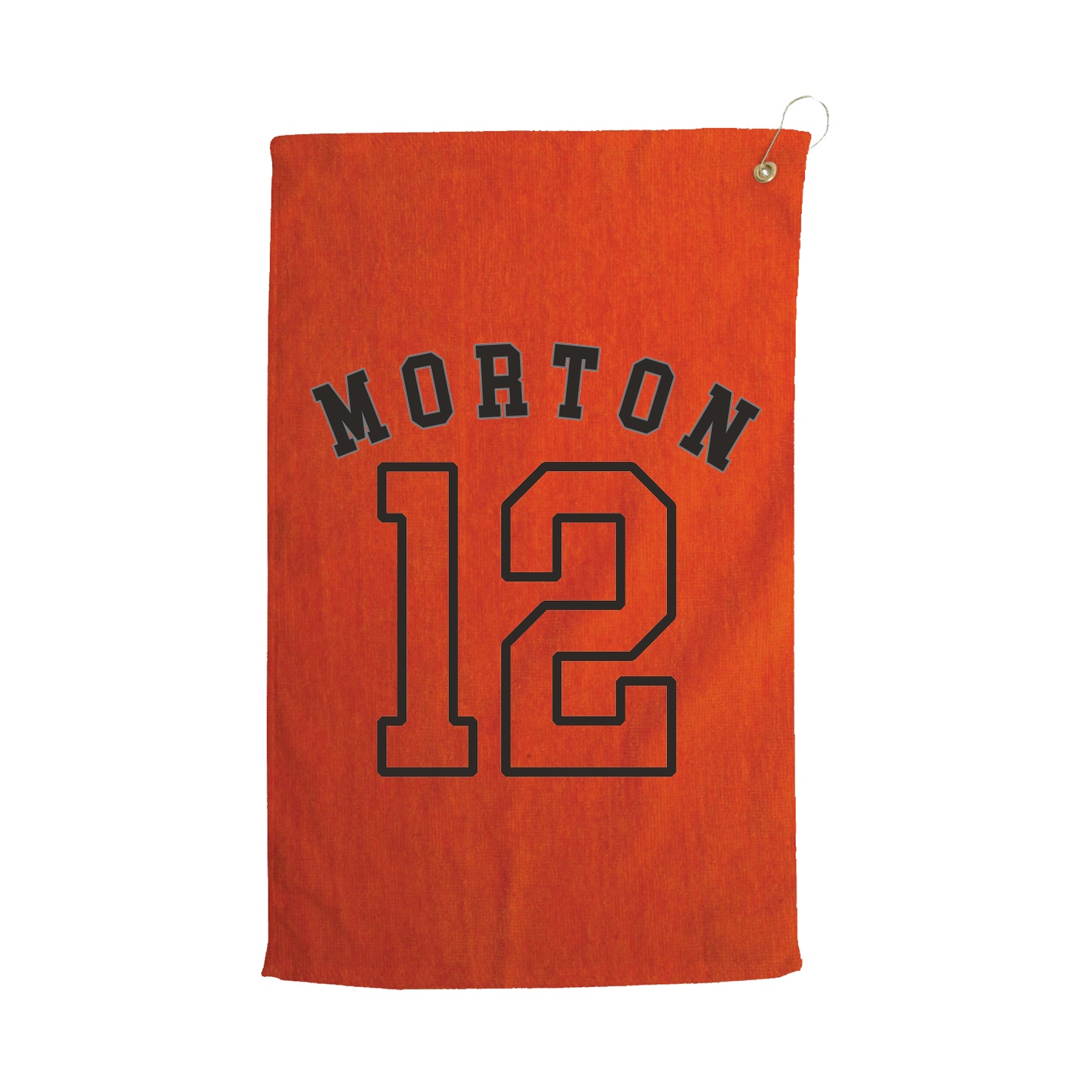 Golf Towel — Shirsey Arch in Orange