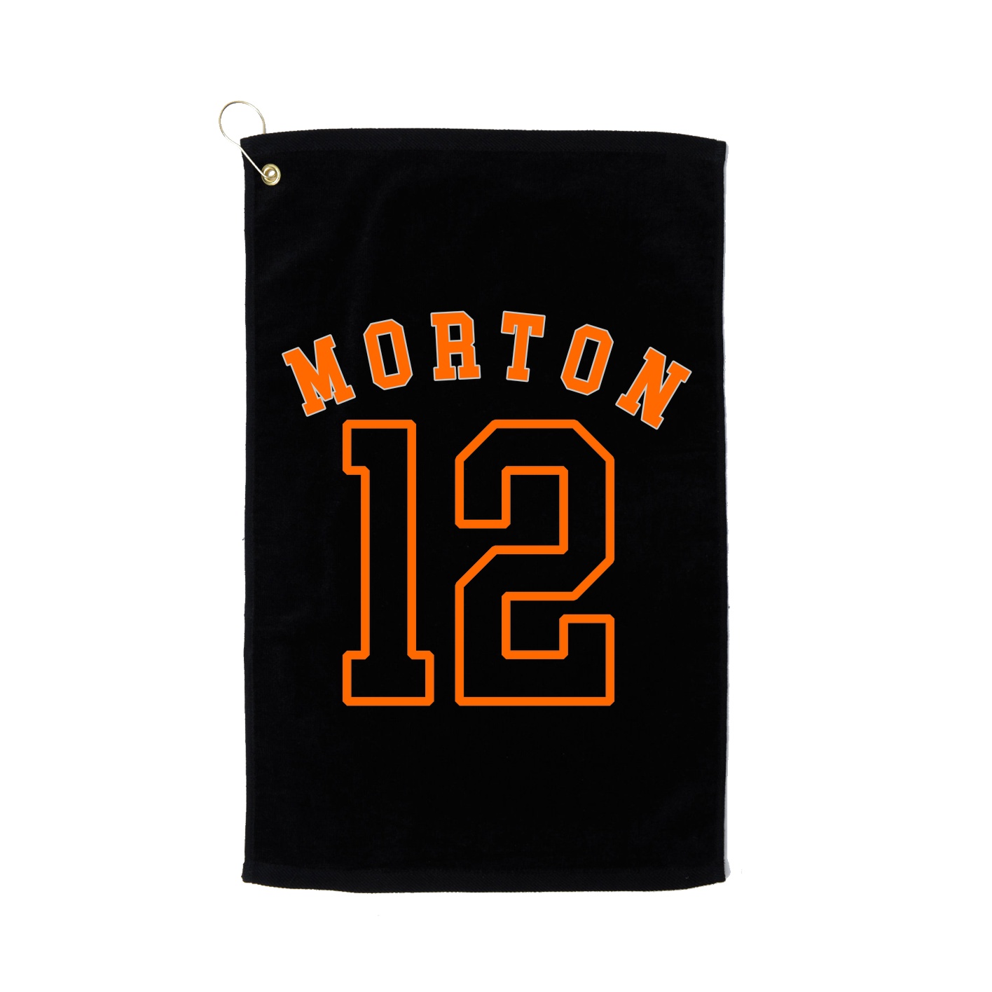 Golf Towel — Shirsey Arch in Black