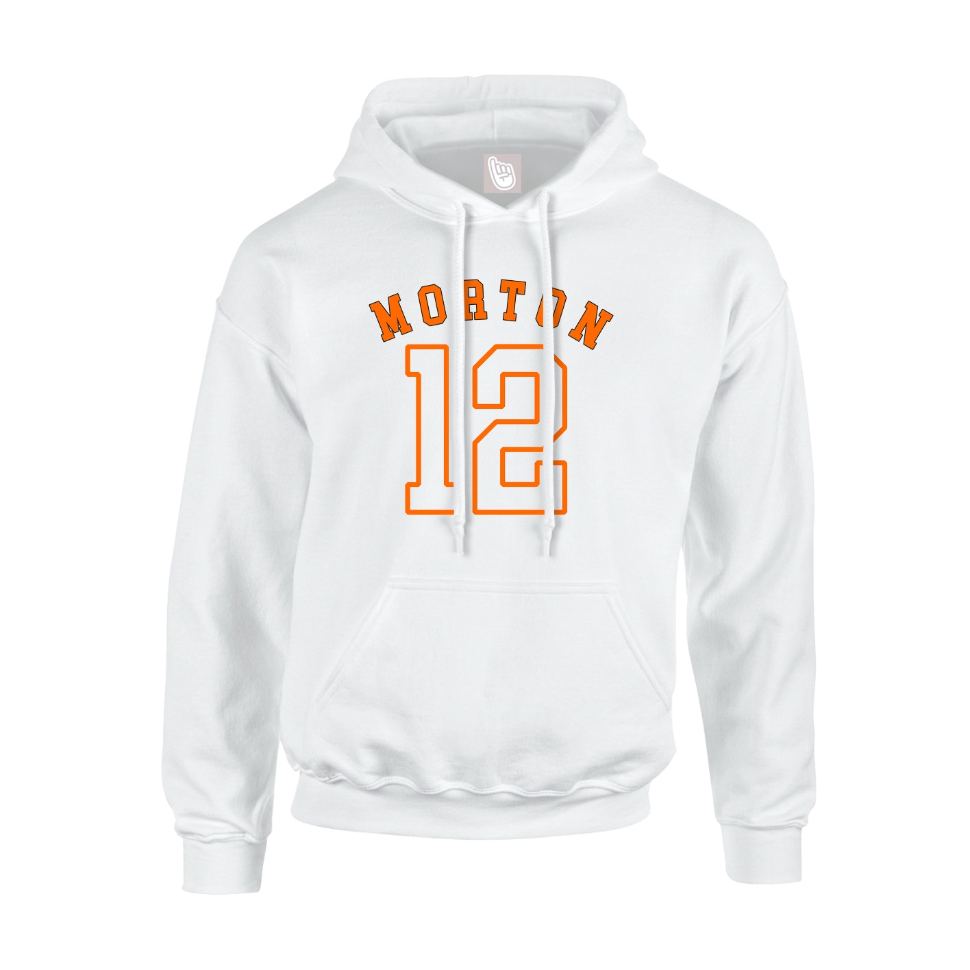 Hoodie — Shirsey Arch in White