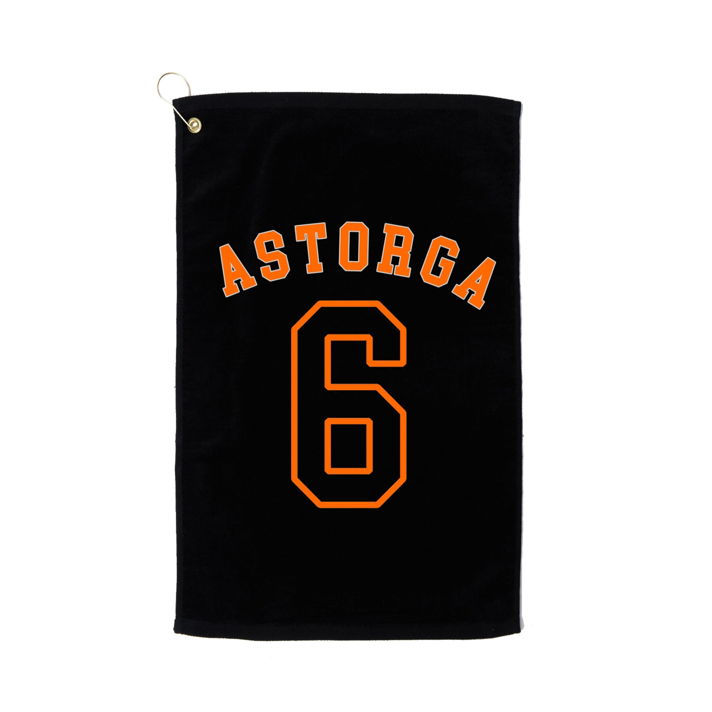 Golf Towel — Shirsey Arch in Black