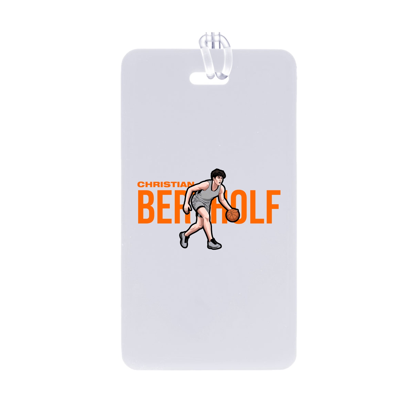 Bag Tag — Player Name in Classic