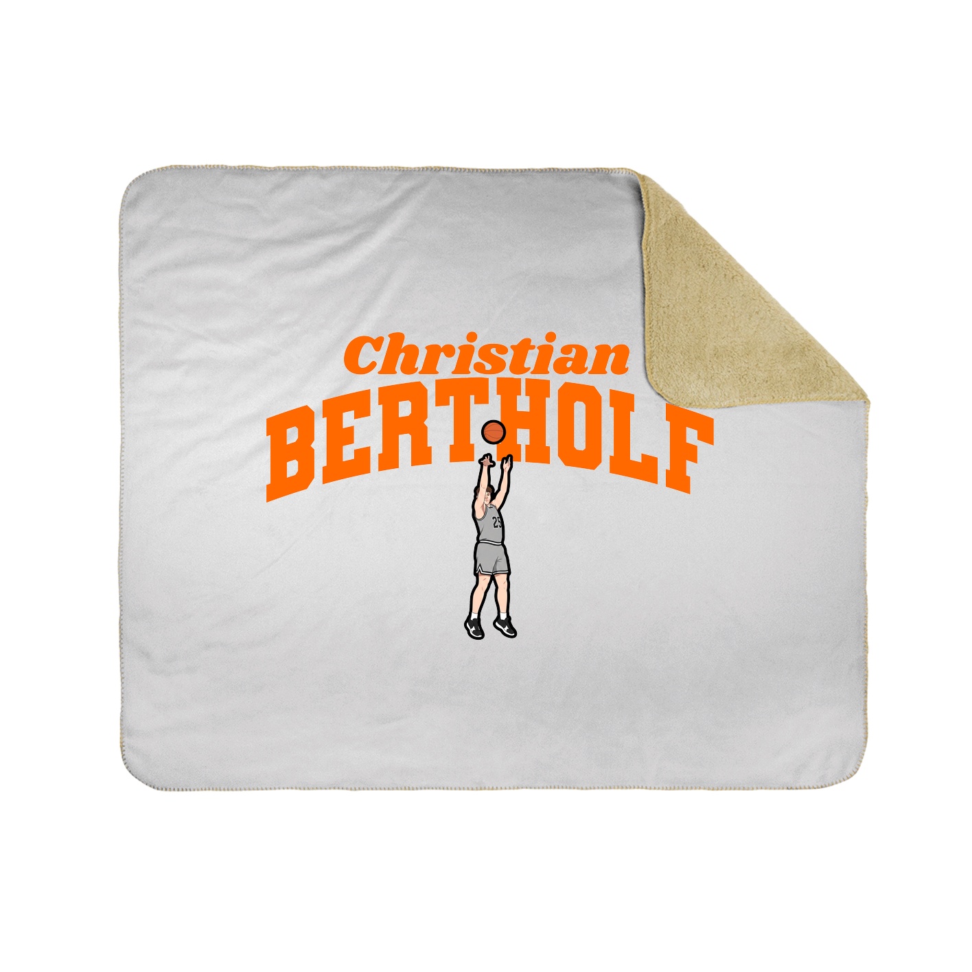 Throw Blanket — Signature Arch in White