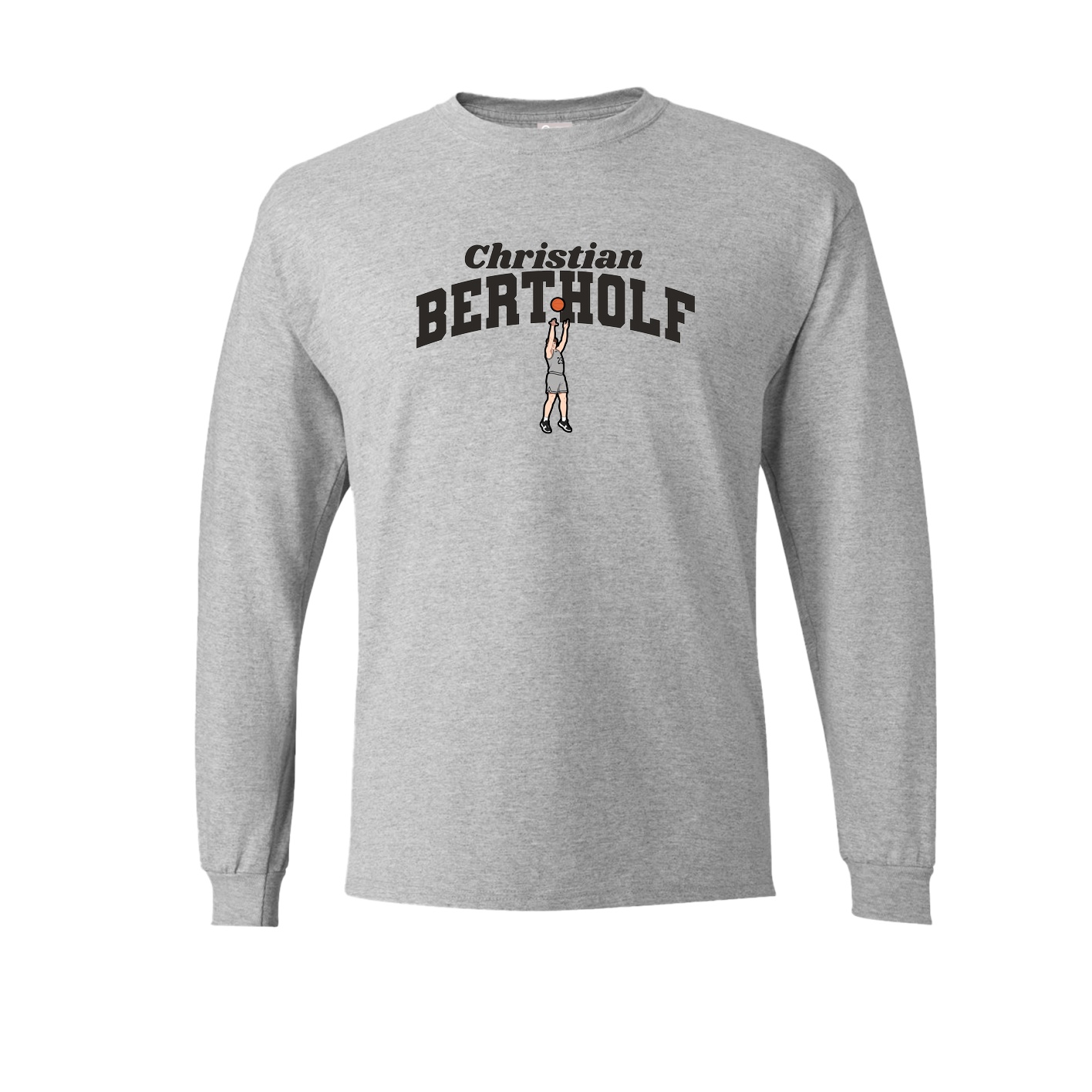 Long Sleeve Tee — Signature Arch in Grey