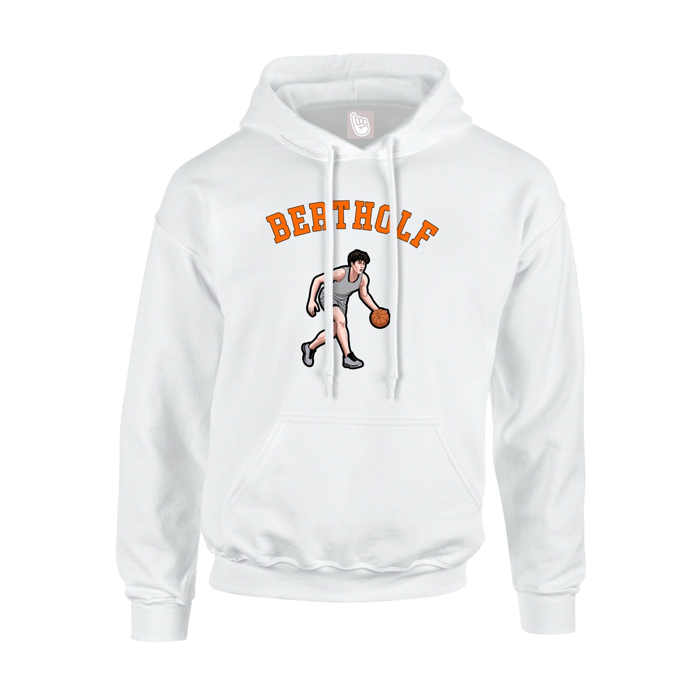 Youth Hoodie — Shirsey Arch in White