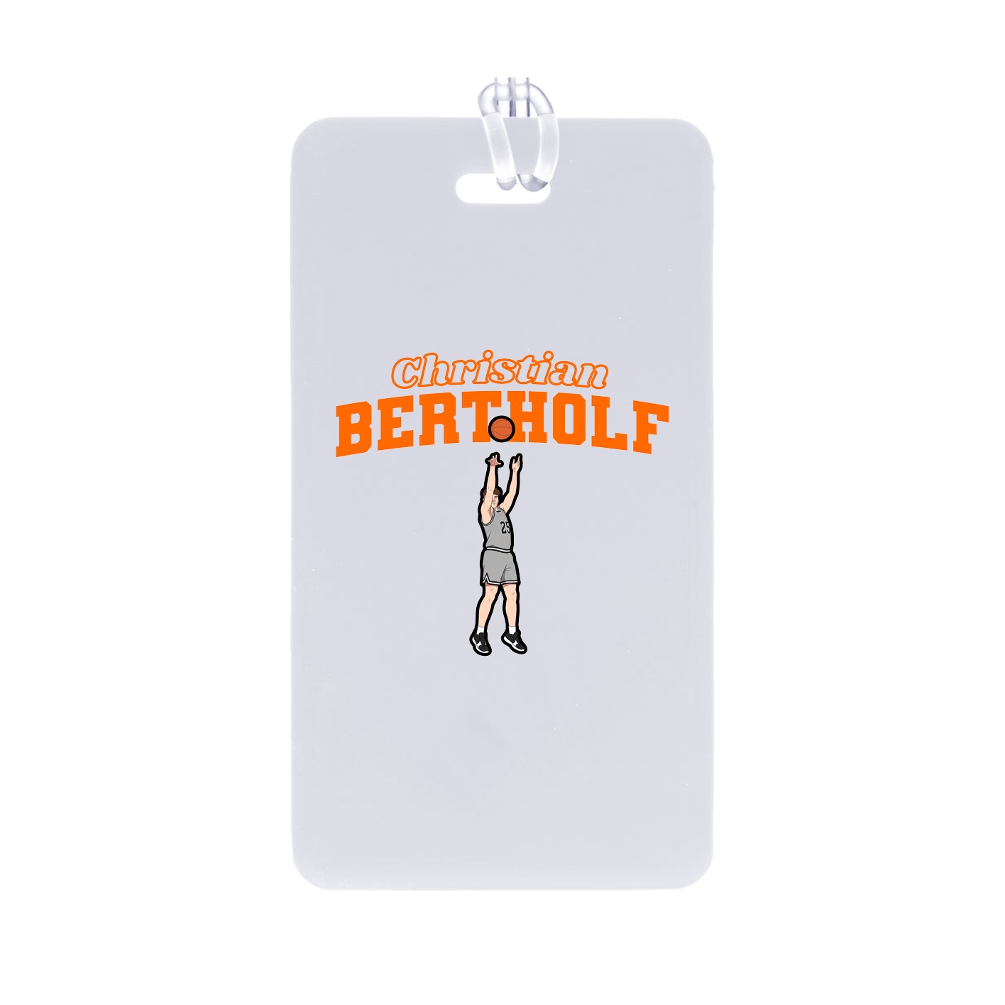 Bag Tag — Name Arch in Classic