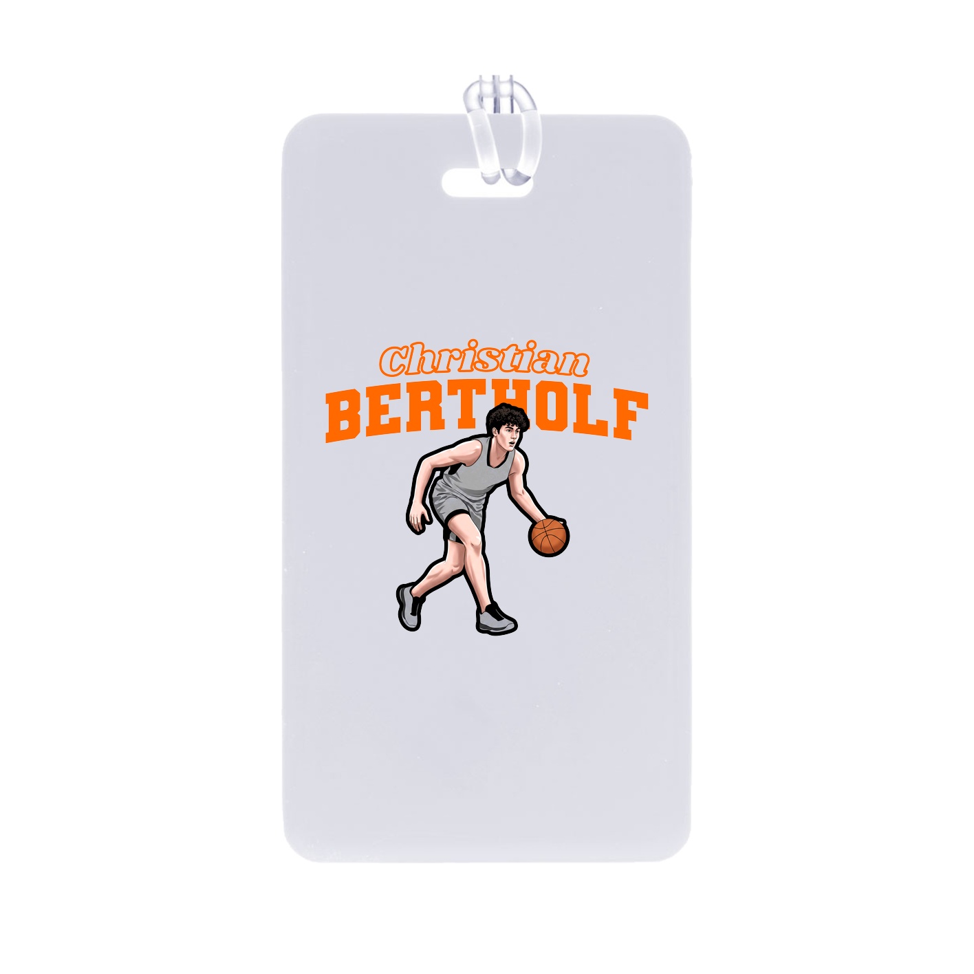 Bag Tag — Name Arch in Classic