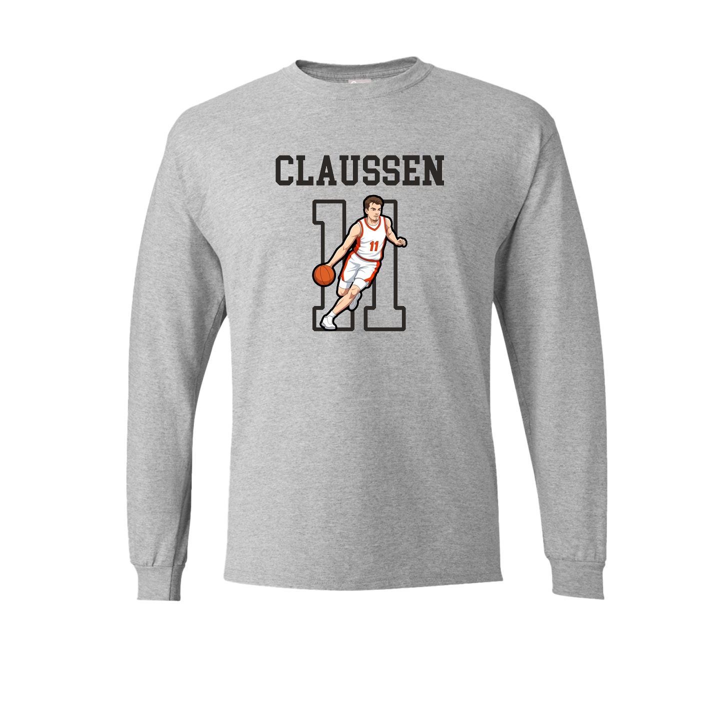 Long Sleeve Tee — Shirsey in Grey