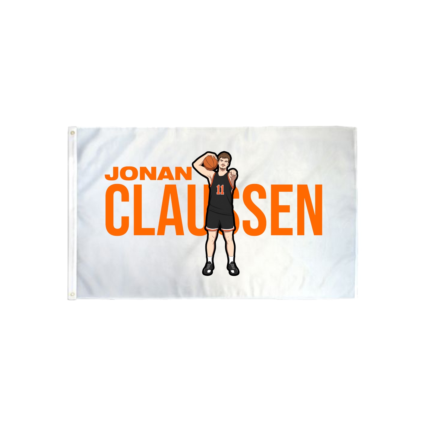 3x5 Flag — Player Name in Classic
