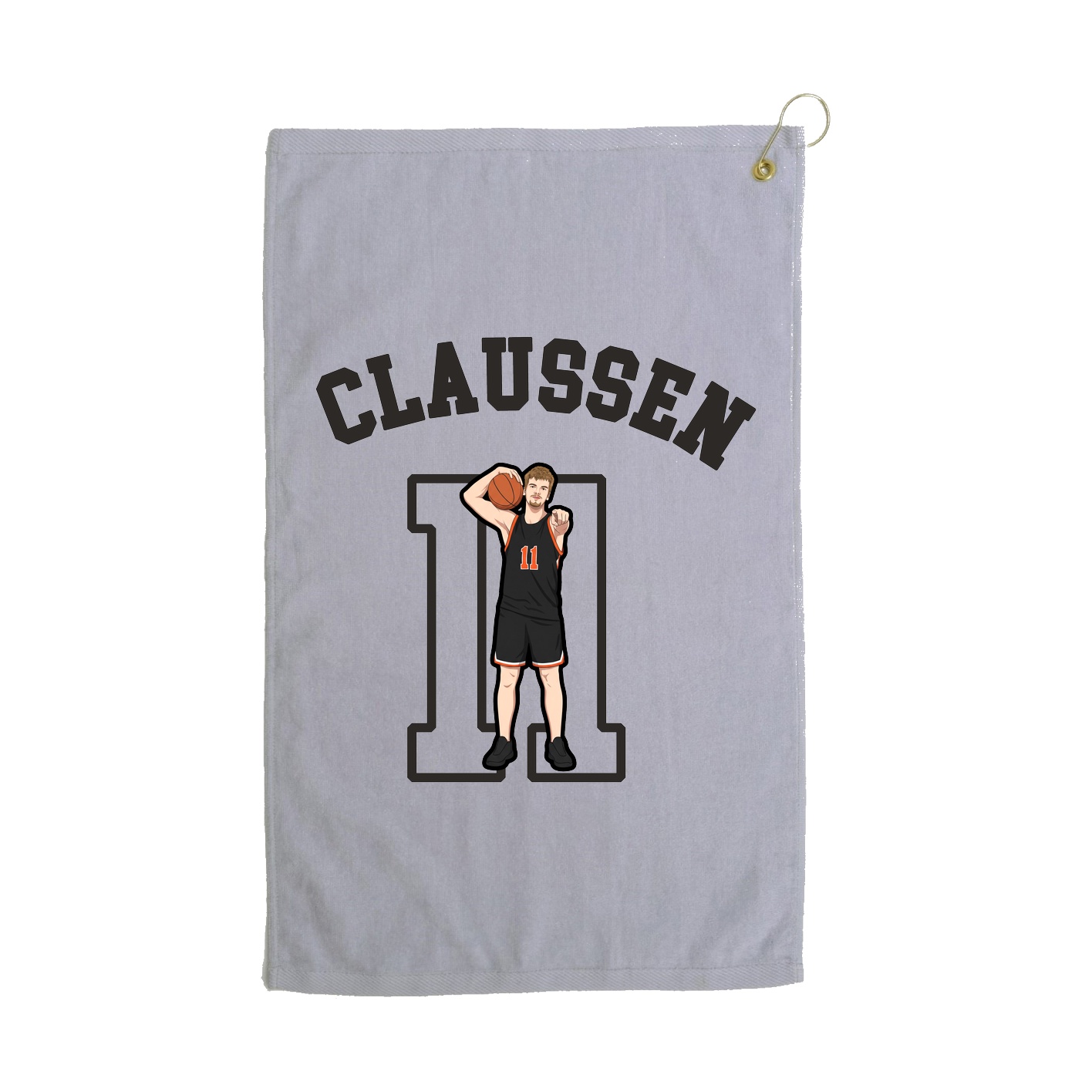 Golf Towel — Shirsey Arch in Grey