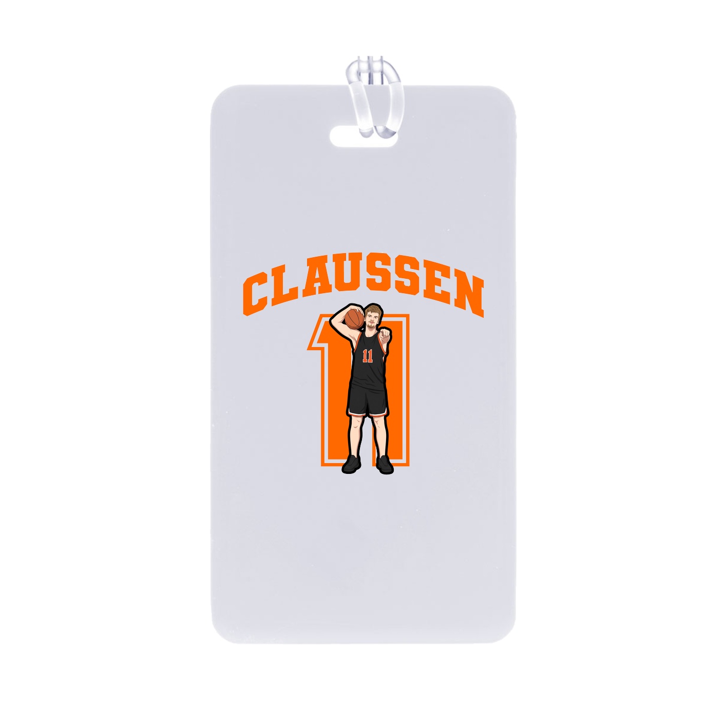 Bag Tag — Number in Classic