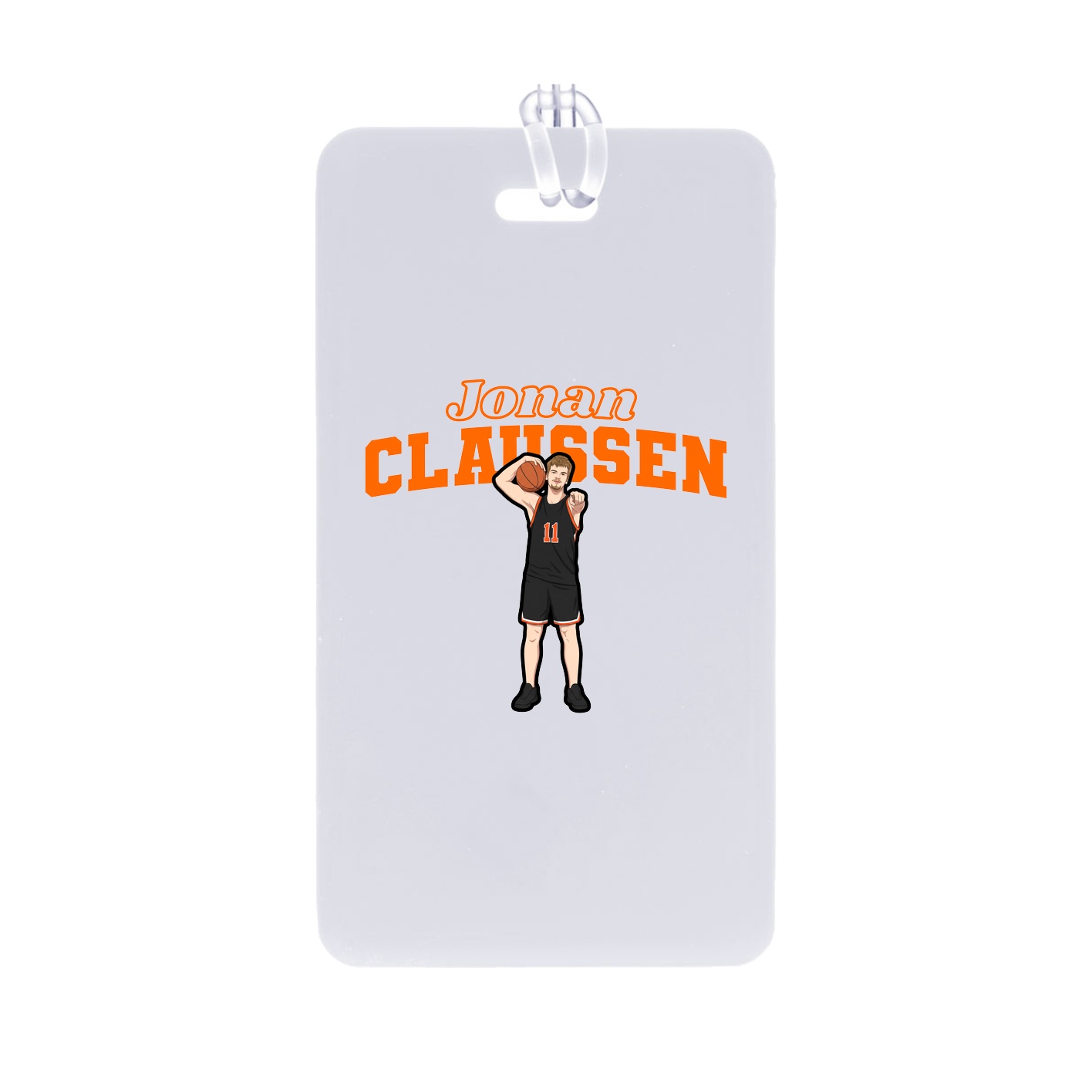 Bag Tag — Name Arch in Classic