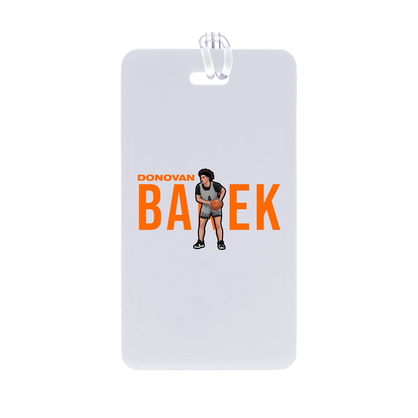 Bag Tag — Player Name in Classic