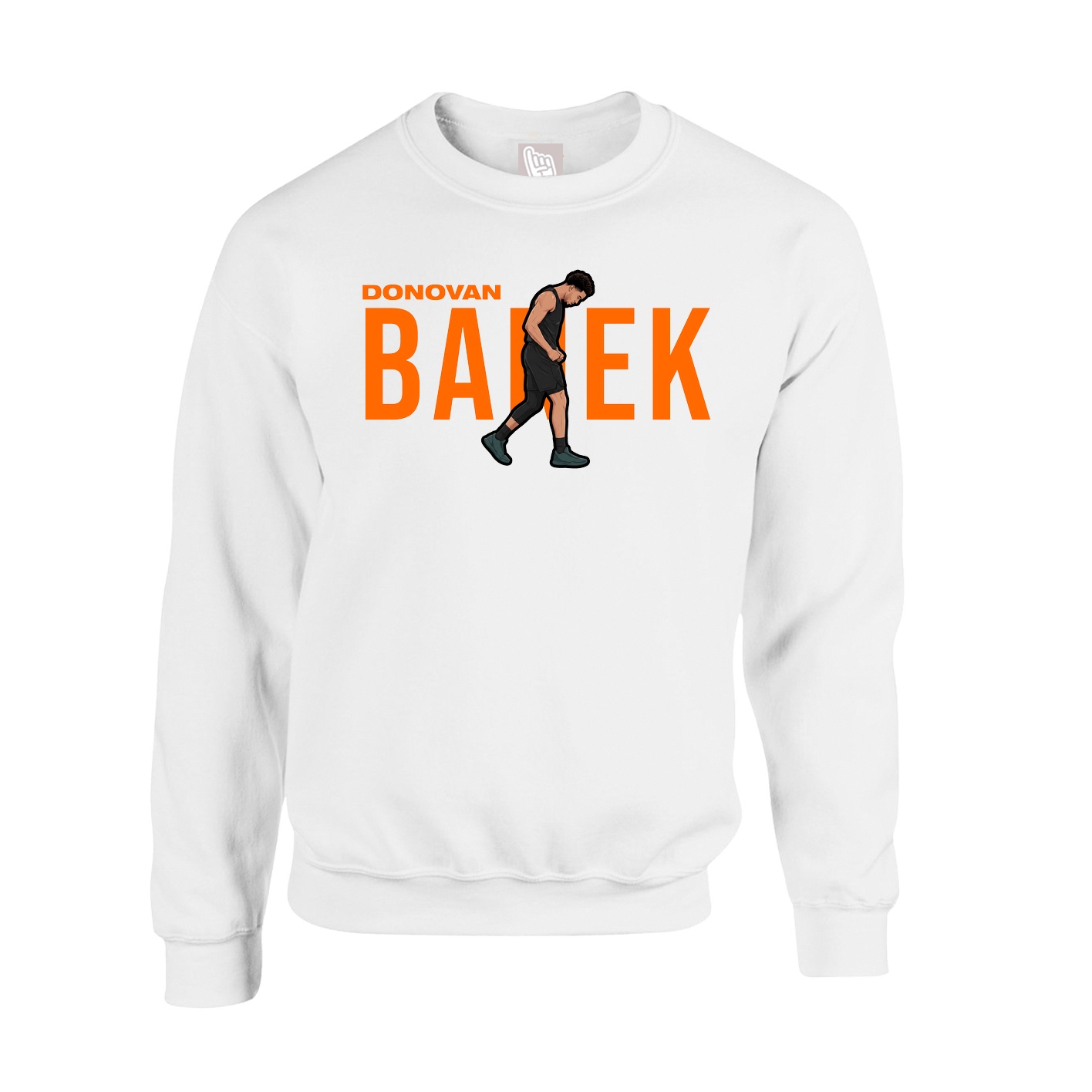 Fleece Crew — Player Name in White