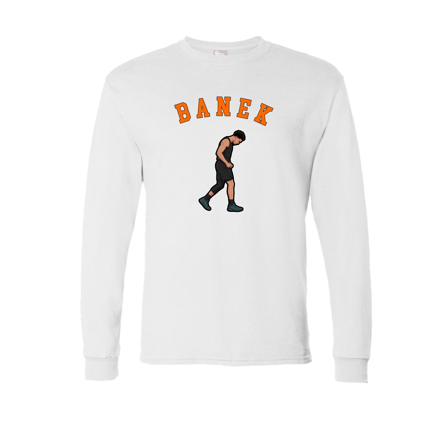 Long Sleeve Tee — Shirsey Arch in White