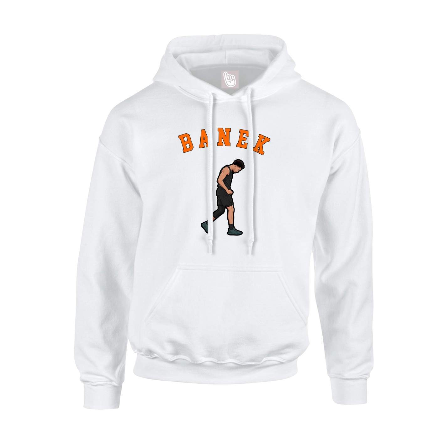 Hoodie — Shirsey Arch in White