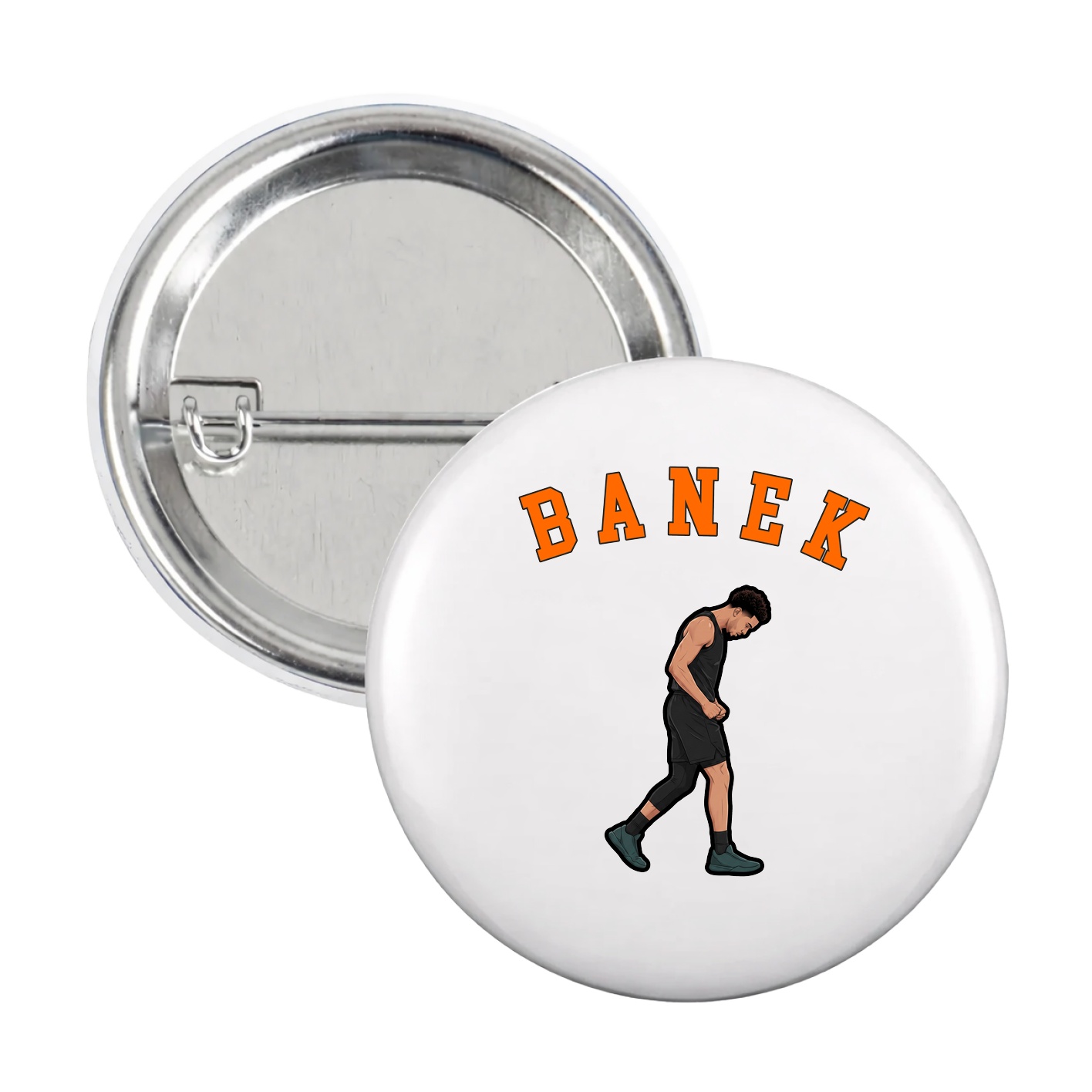 Game Day Button — Shirsey Arch in White