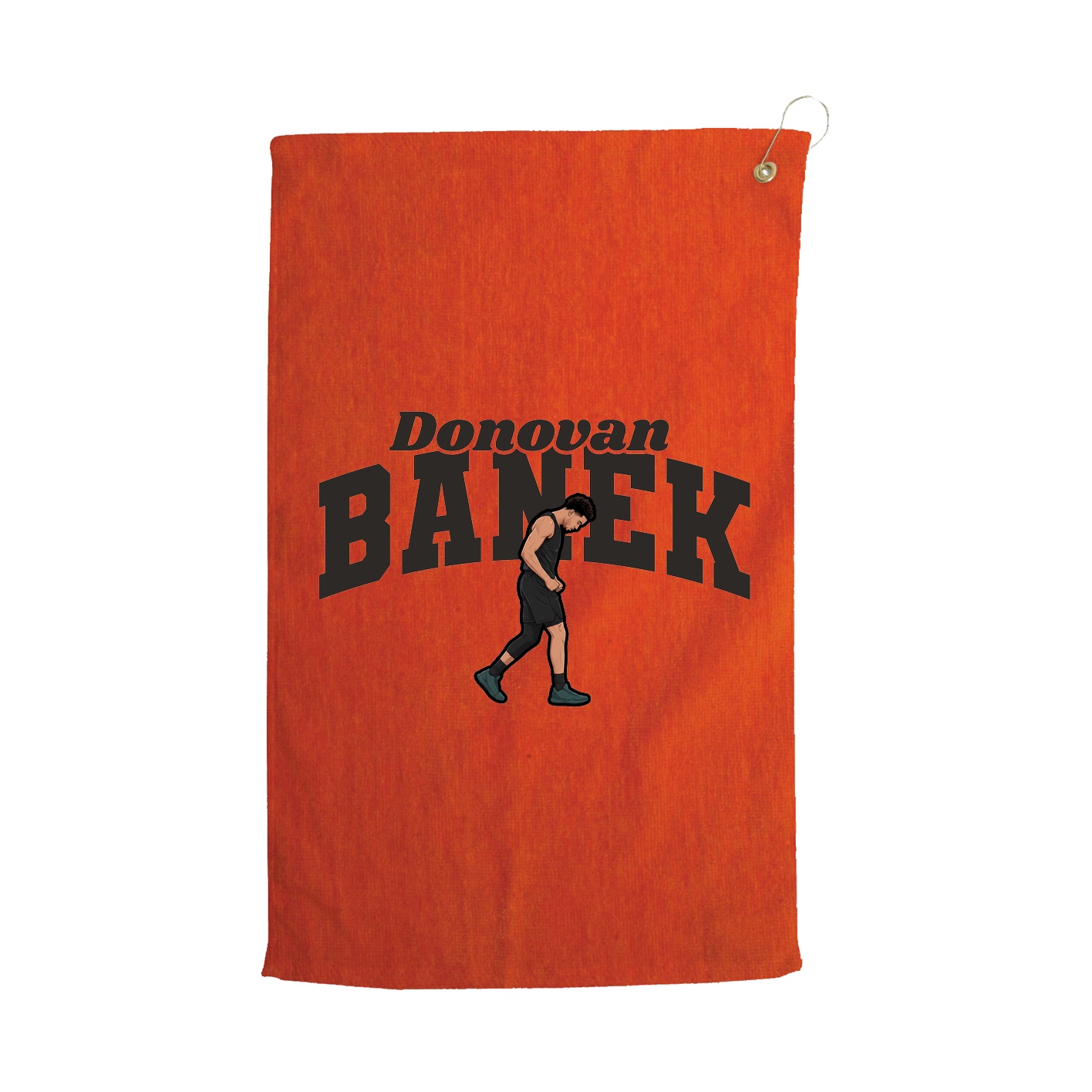 Golf Towel — Signature Arch in Orange