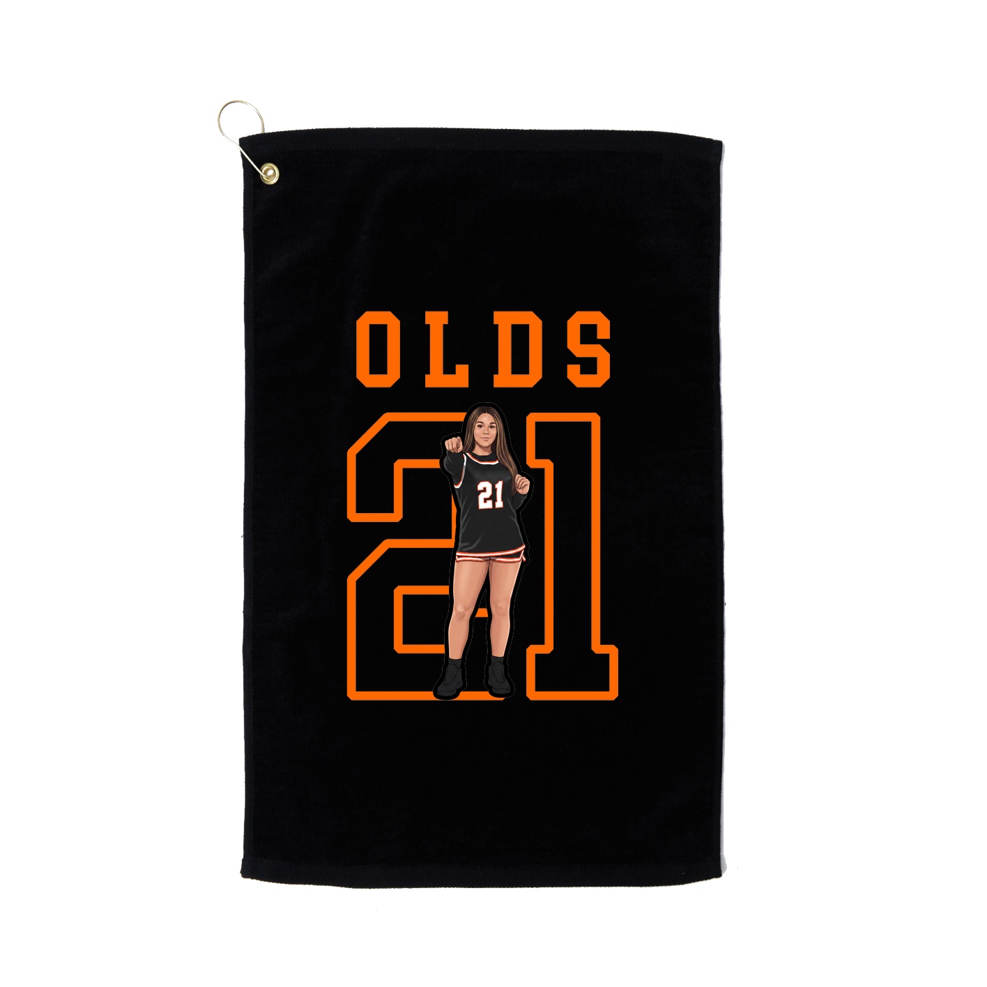 Golf Towel — Shirsey in Black