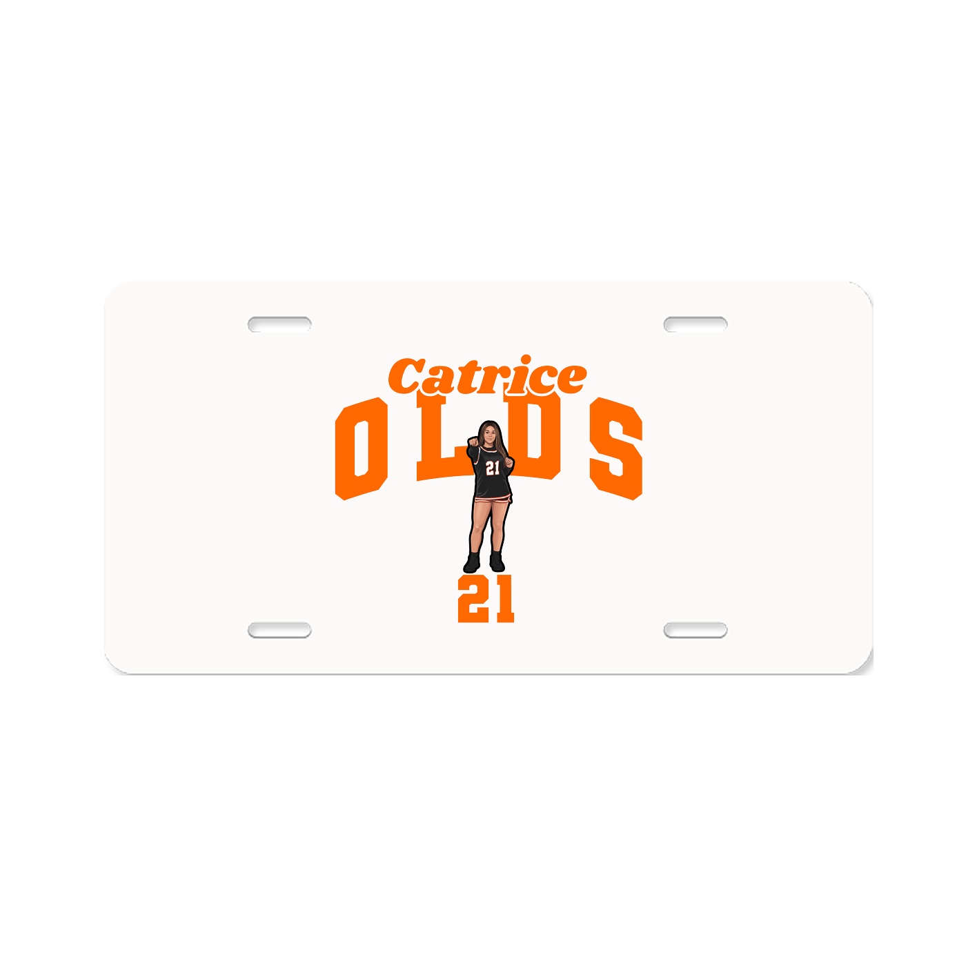 License Plate — Signature Arch in Classic