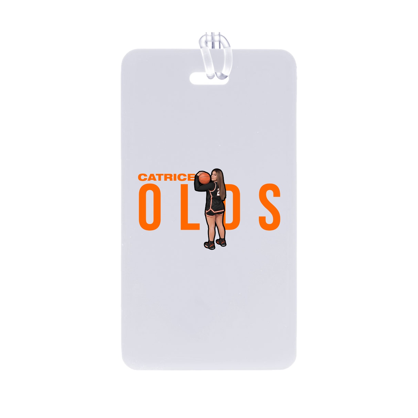 Bag Tag — Player Name in Classic