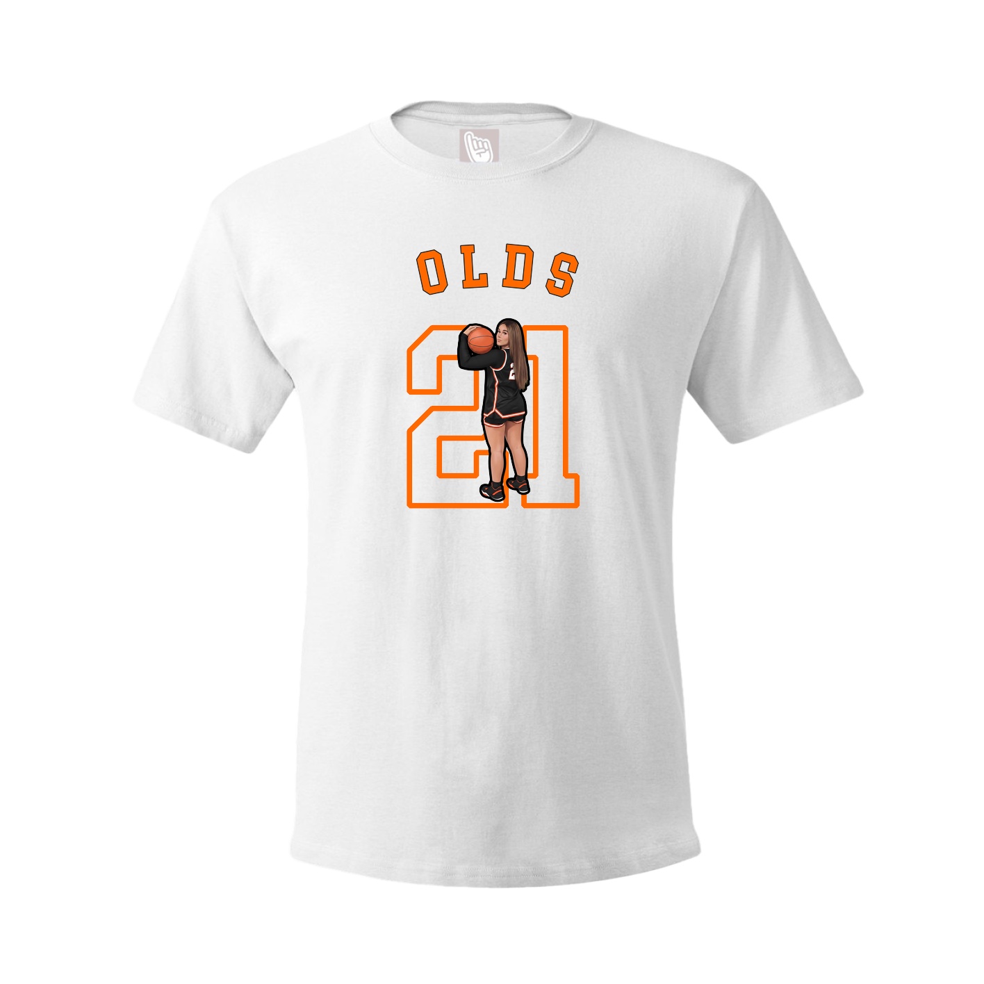 Tee — Shirsey Arch in White