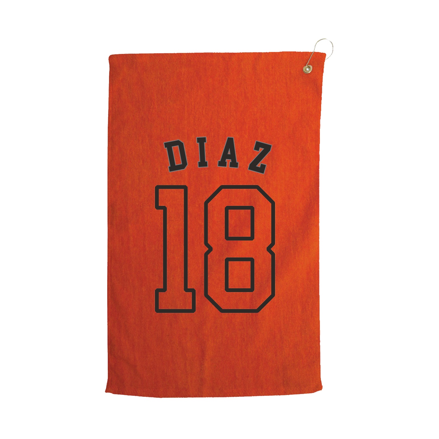 Golf Towel — Shirsey Arch in Orange