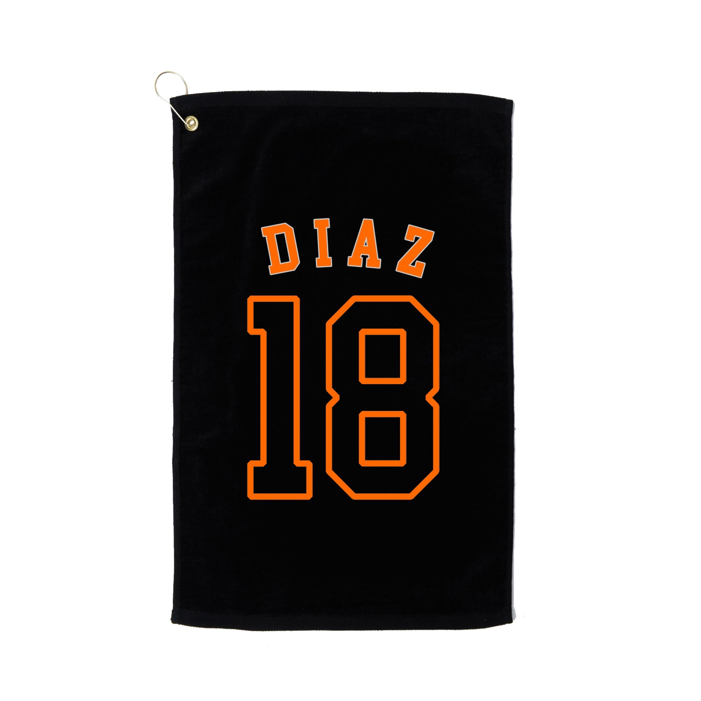 Golf Towel — Shirsey Arch in Black
