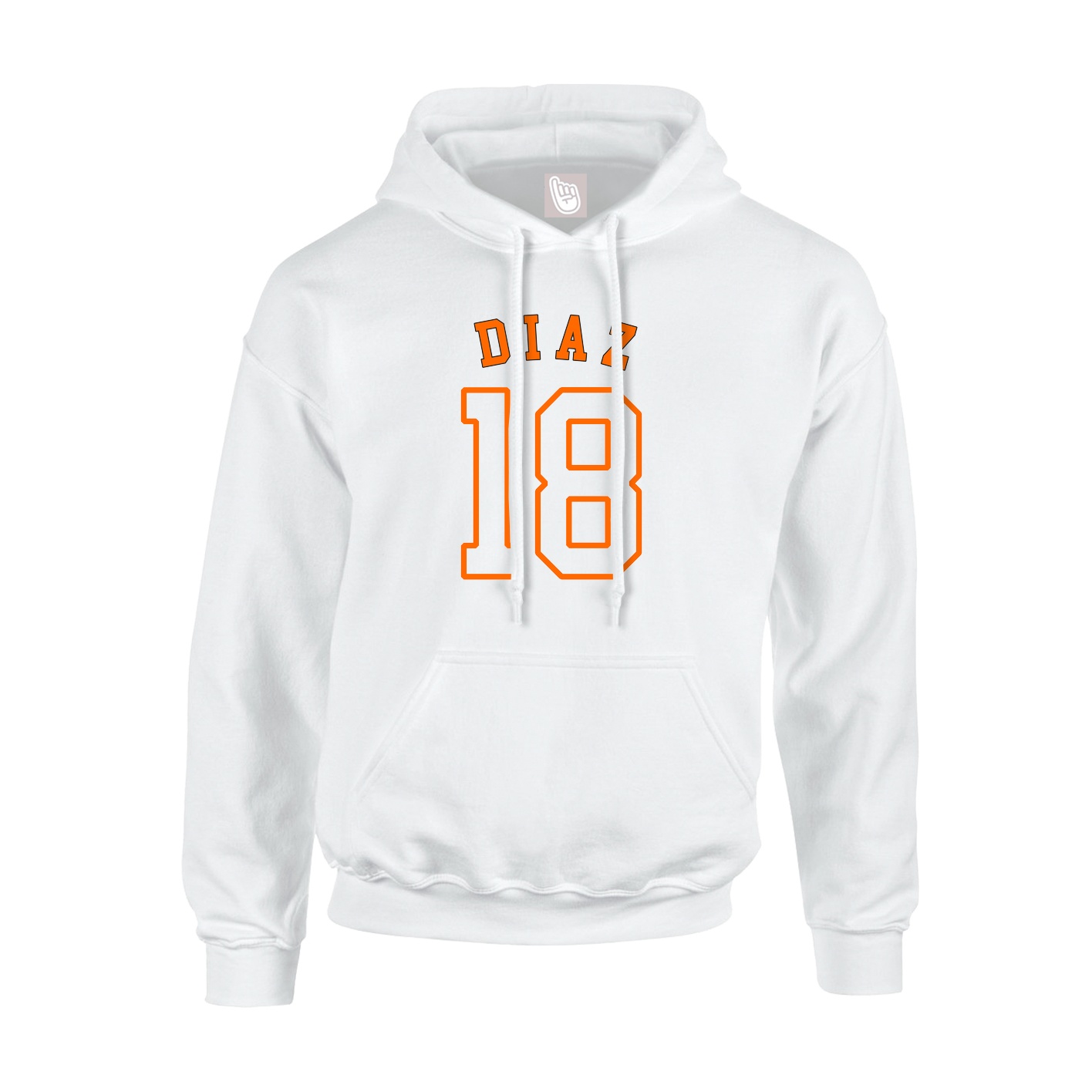 Hoodie — Shirsey Arch in White