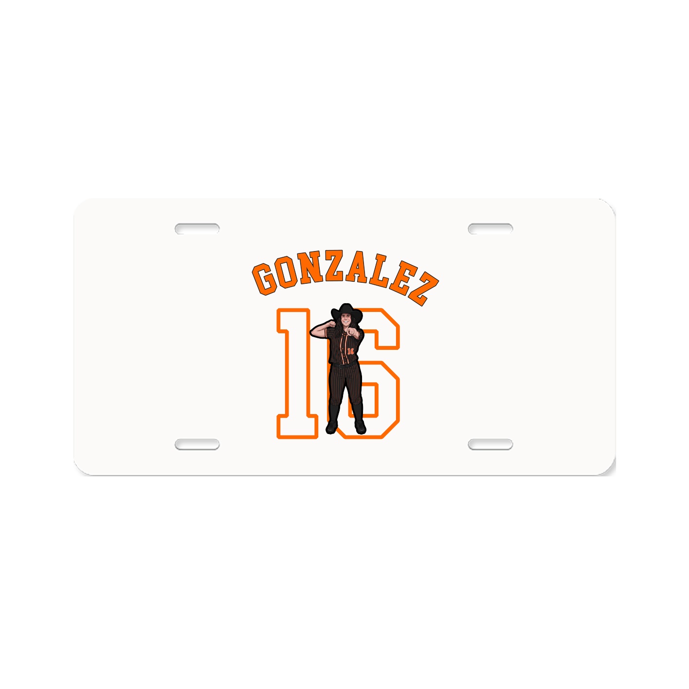 License Plate — Shirsey Arch in Classic