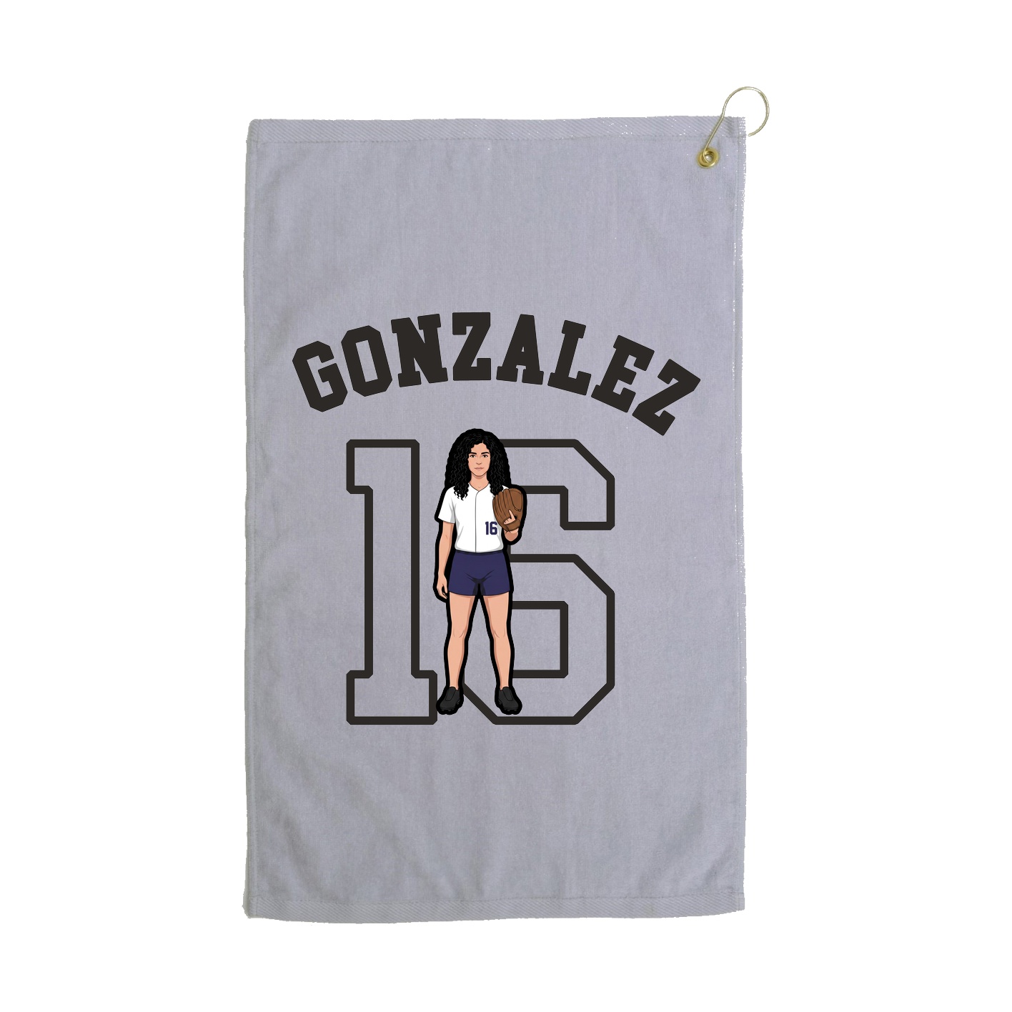 Golf Towel — Shirsey Arch in Grey