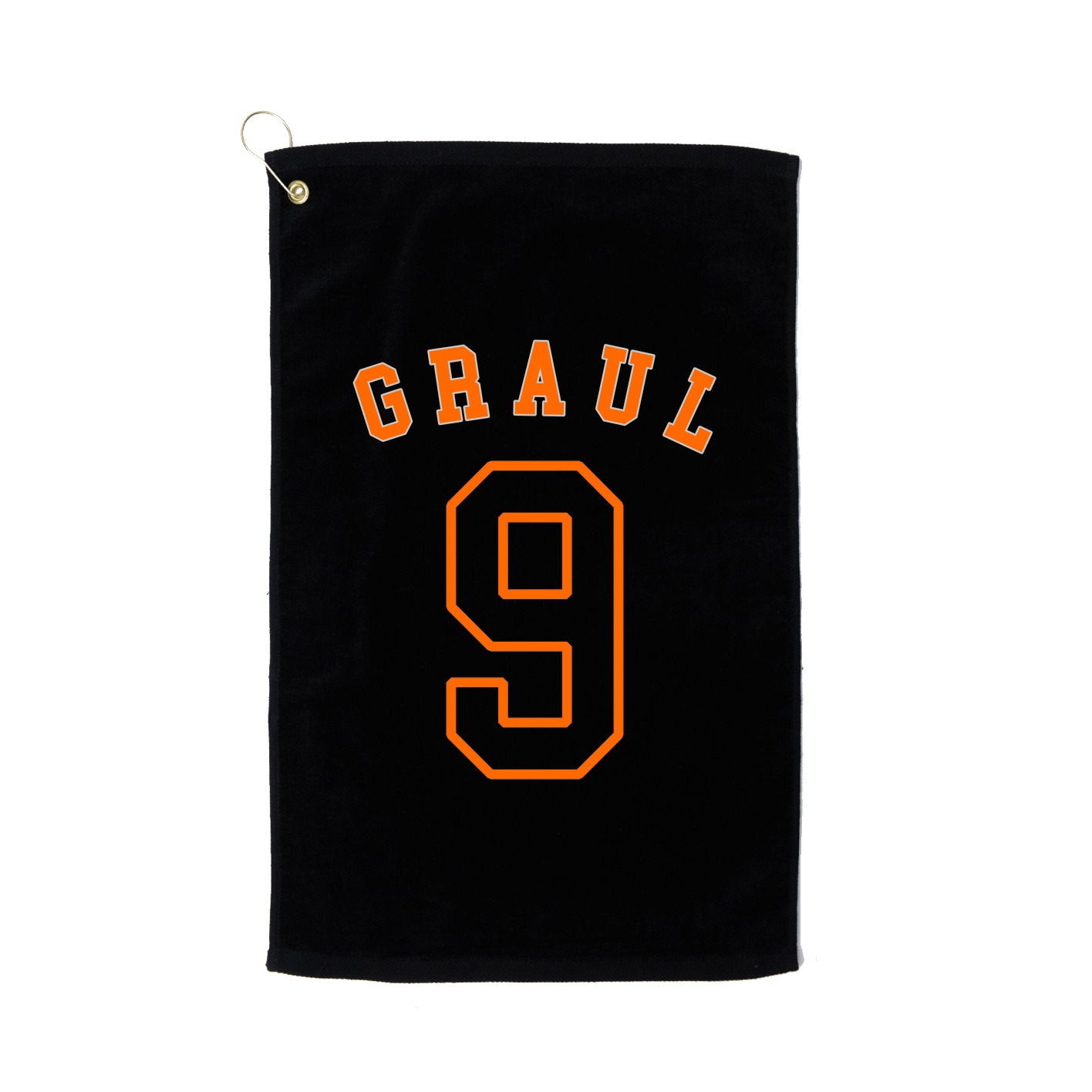 Golf Towel — Shirsey Arch in Black