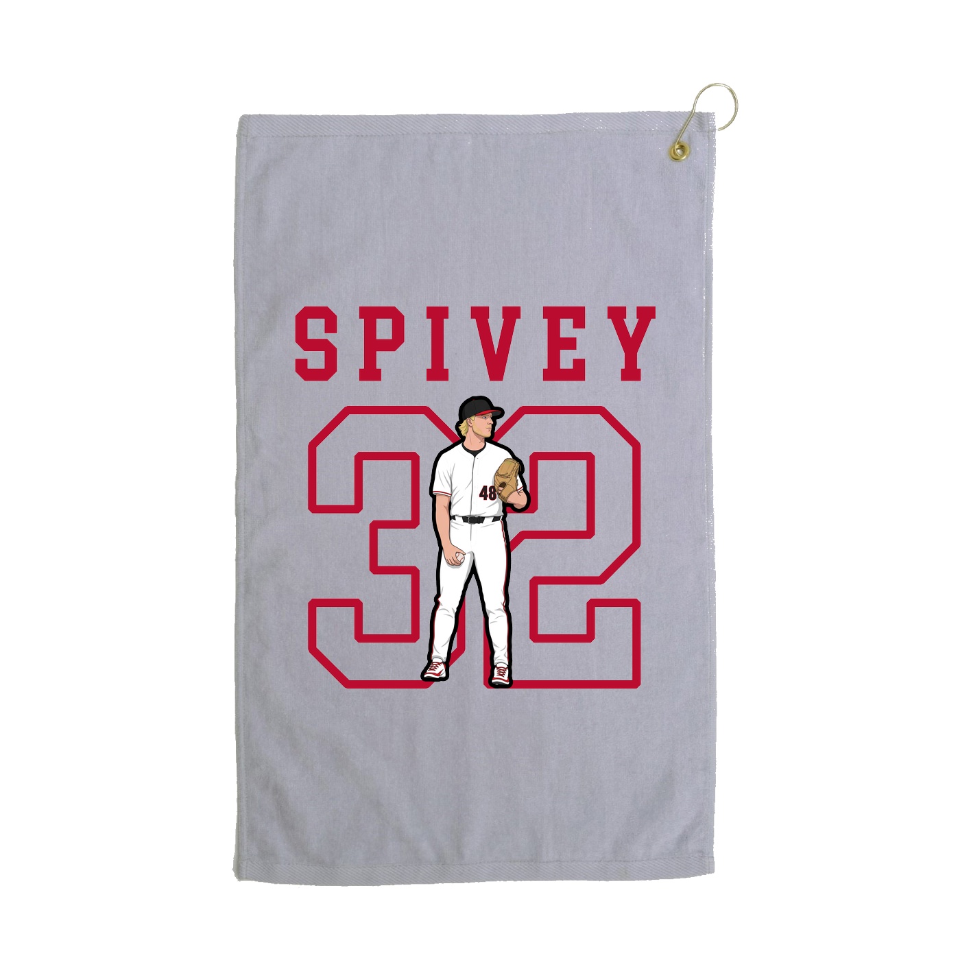 Golf Towel — Shirsey in Grey