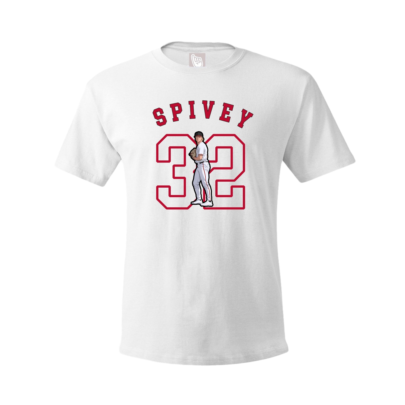 Tee — Shirsey Arch in White