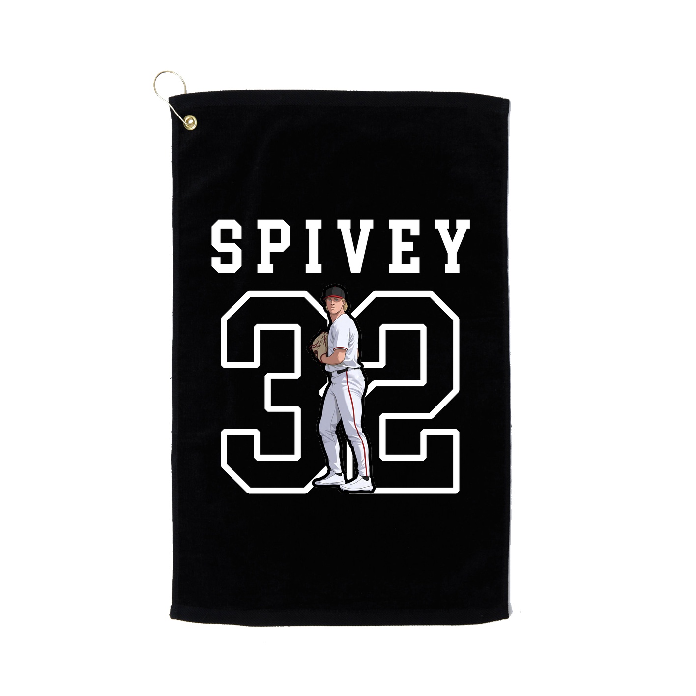 Golf Towel — Shirsey in Black