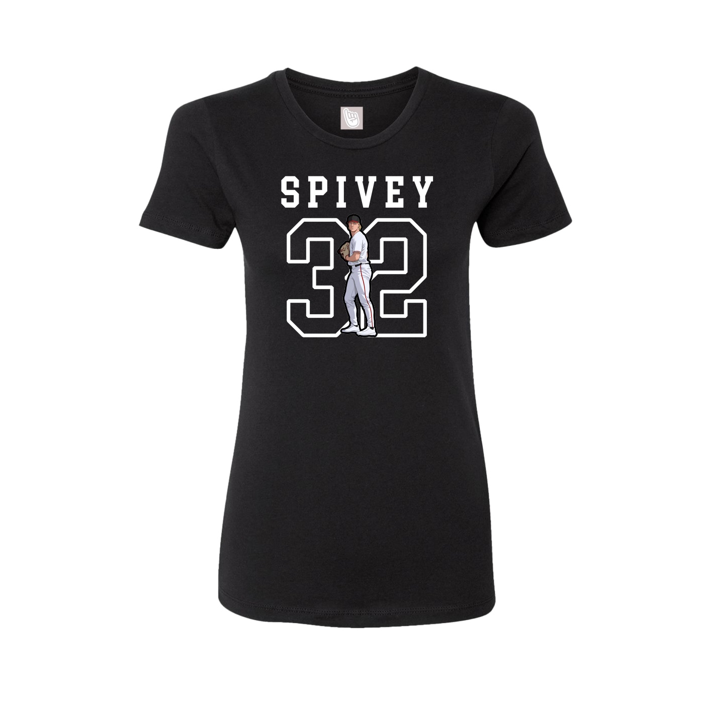 Fitted Women's Tee — Shirsey in Black