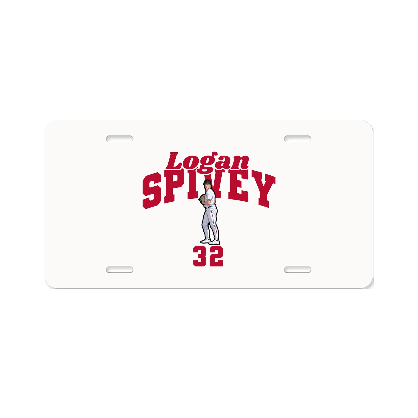 License Plate — Signature Arch in Classic