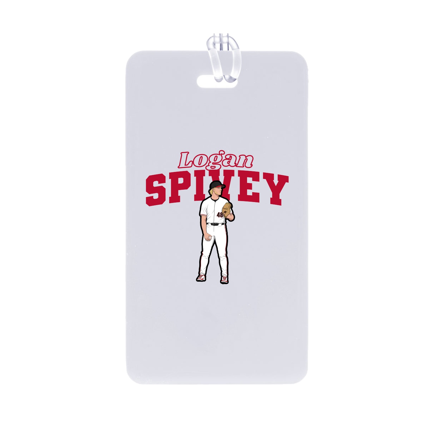 Bag Tag — Name Arch in Classic